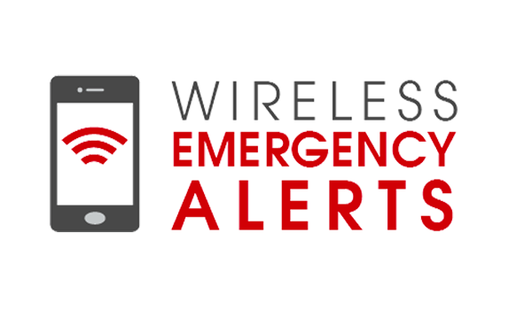 Cellphone emergency alert blue alert