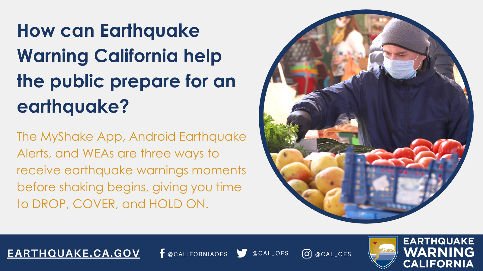 Get Prepared | California Earthquake Early Warning