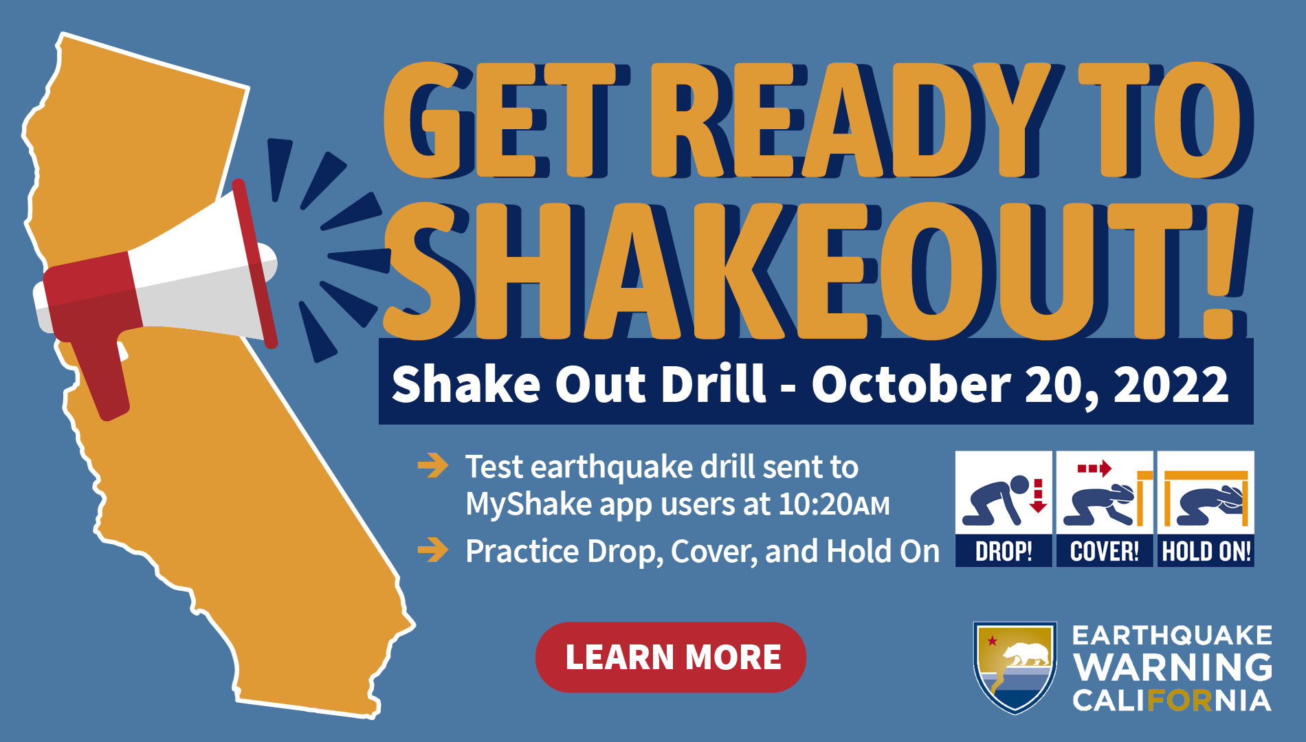 October 2022 ShakeOut Drill Talking Points California Earthquake